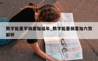 数字能量学祸害加延年_数字能量祸害加六煞解析