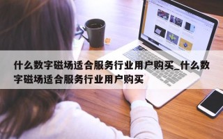 什么数字磁场适合服务行业用户购买_什么数字磁场适合服务行业用户购买