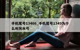 手机尾号 13466_手机尾号 1349 为什么叫风水号