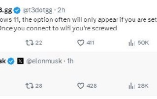 马斯克吐槽 Windows 取消跳过创建微软账户选项，网友支招：离线设置，千万别连 wifi