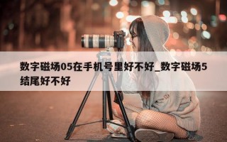 数字磁场05在手机号里好不好_数字磁场5结尾好不好