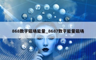 868 数字磁场能量_8687 数字能量磁场