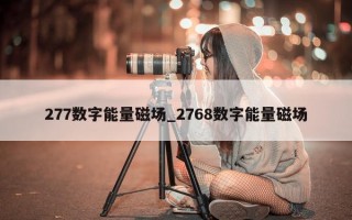 277 数字能量磁场_2768 数字能量磁场