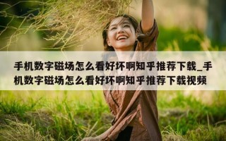 手机数字磁场怎么看好坏啊知乎推荐下载_手机数字磁场怎么看好坏啊知乎推荐下载视频