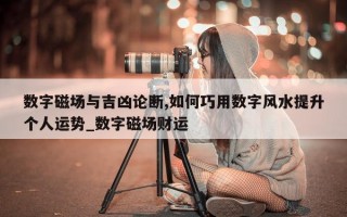 数字磁场与吉凶论断, 如何巧用数字风水提升个人运势_数字磁场财运