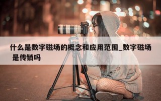 什么是数字磁场的概念和应用范围_数字磁场 是传销吗