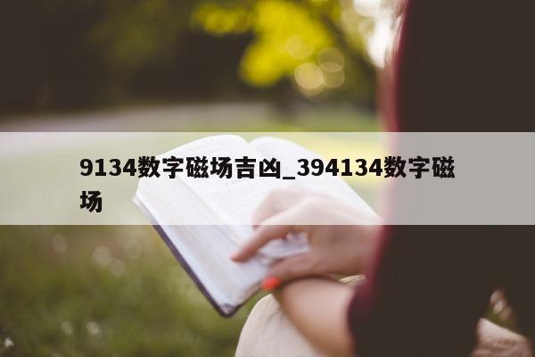 9134 数字磁场吉凶_394134 数字磁场 - 第 1 张图片 - 新易生活风水网