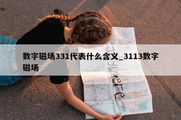 数字磁场 331 代表什么含义_3113 数字磁场 - 第 1 张图片 - 新易生活风水网