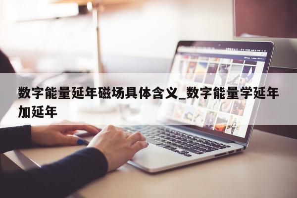 数字能量延年磁场具体含义_数字能量学延年加延年 - 第 1 张图片 - 新易生活风水网