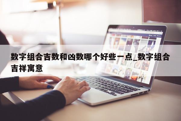 数字组合吉数和凶数哪个好些一点_数字组合吉祥寓意 - 第 1 张图片 - 新易生活风水网