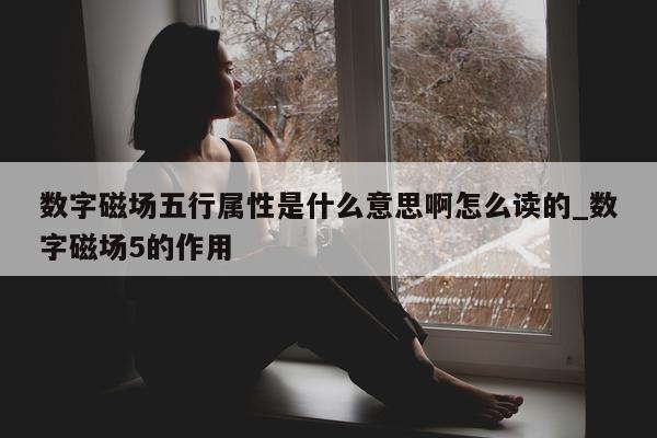 数字磁场五行属性是什么意思啊怎么读的_数字磁场 5 的作用 - 第 1 张图片 - 新易生活风水网