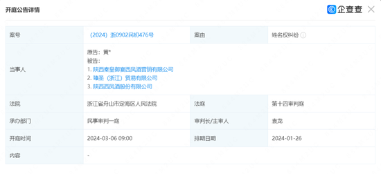 黄渤起诉！西凤酒回应：与公司无关 - 第 1 张图片 - 新易生活风水网